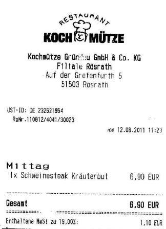 fairfinance Hffner Kochmtze Restaurant